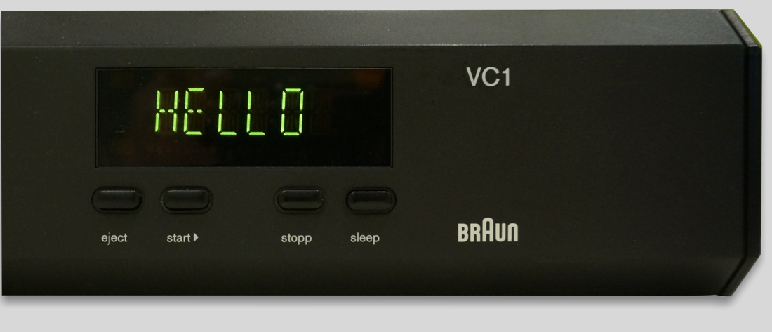 Braun Atelier VC1 Display